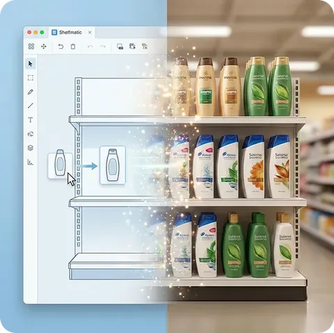 Shelfmatic ile raf tasarımı