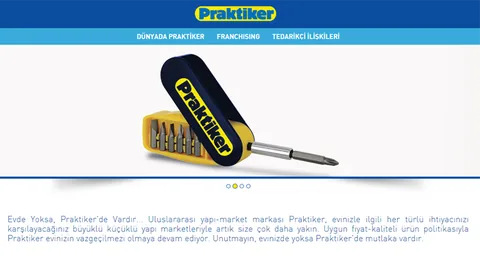 Praktiker yeniden Türkiye'de, bu kez DerinSİS'le!