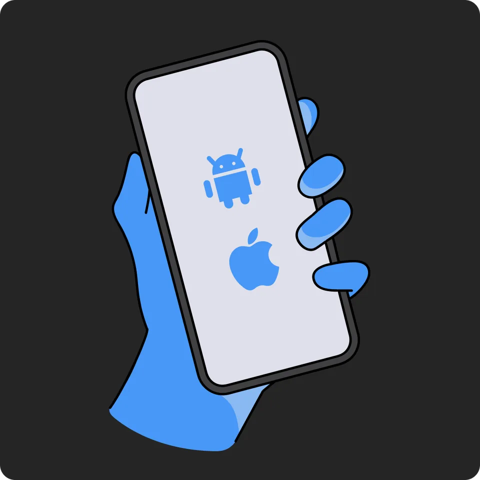 Android ve IOS, tek app